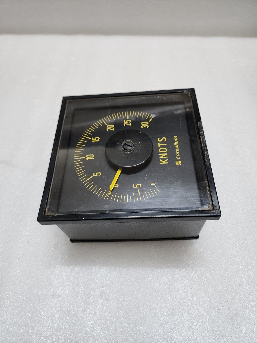 CONSILIUM KNOTS SIA-2-8 SPEED LOG ANALOG INDICATOR 71-21049-17