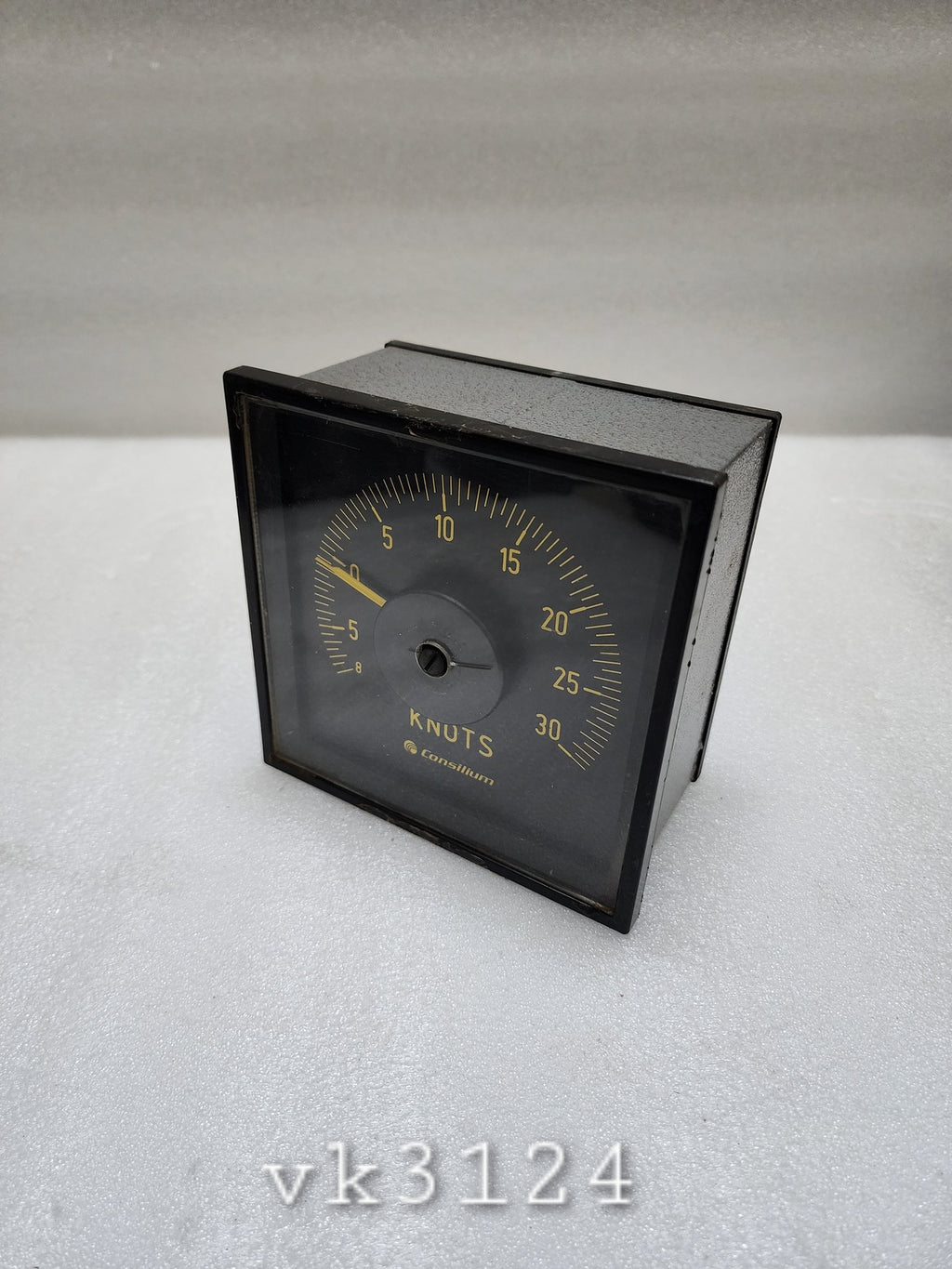 CONSILIUM KNOTS SIA-2-8 SPEED LOG ANALOG INDICATOR 71-21049-17