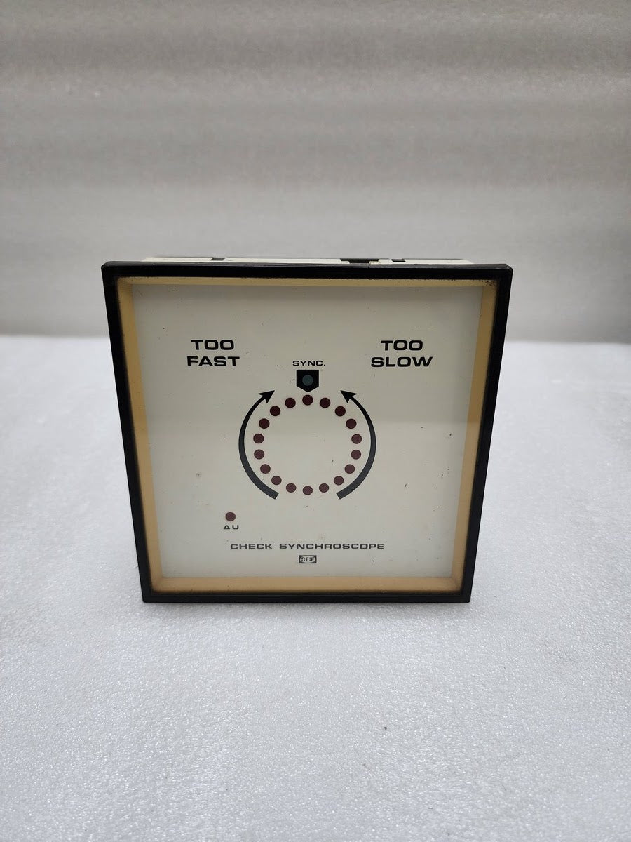 DEIF RSQ-3 CSQ-3 CHECK SYNCHROSCOPE
