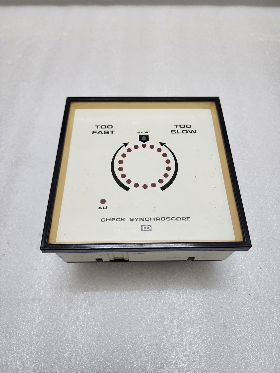 DEIF RSQ-3 CSQ-3 CHECK SYNCHROSCOPE