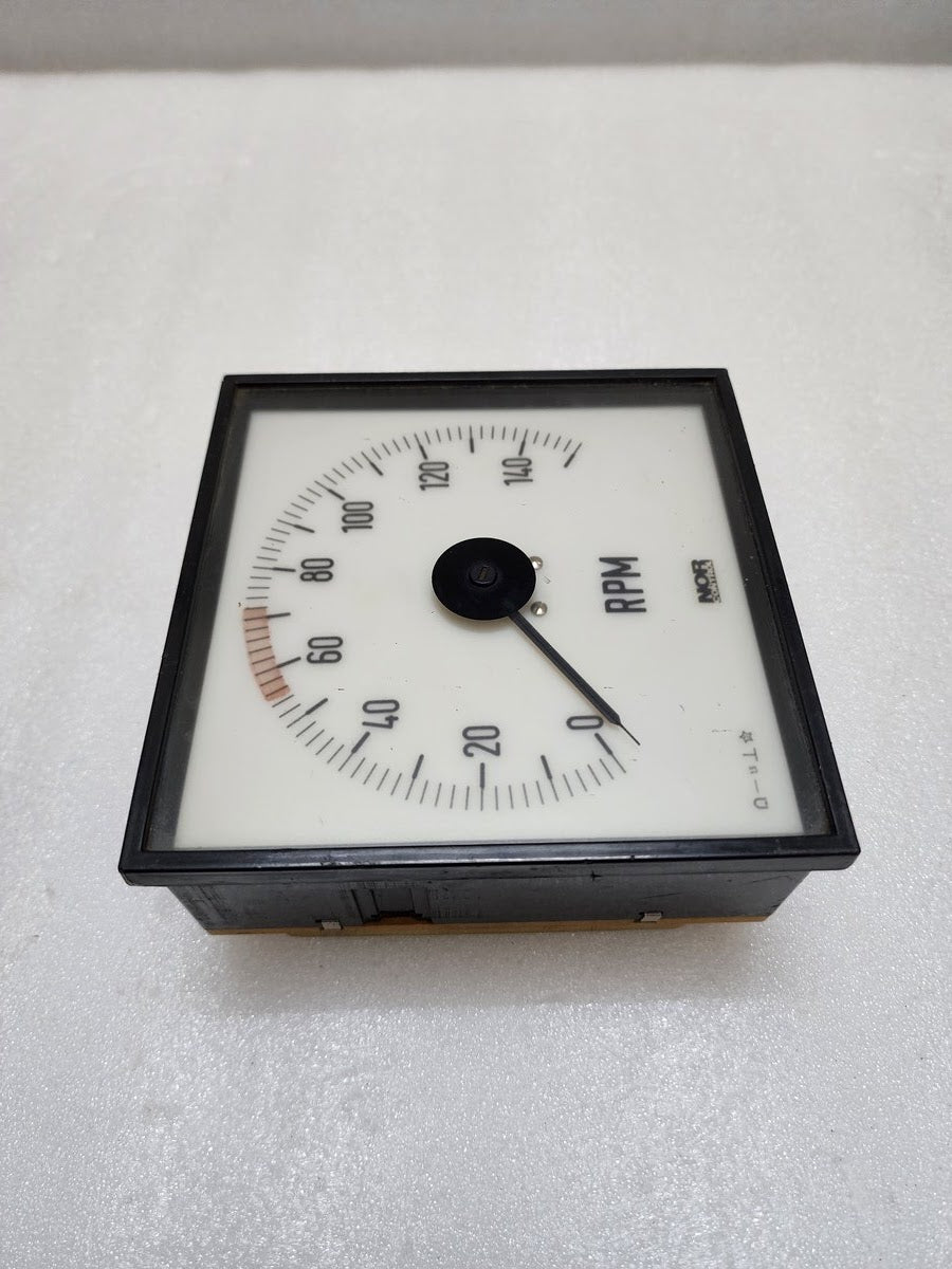 NOR CONTROL 81196/2 RPM METER 0-150 RPM