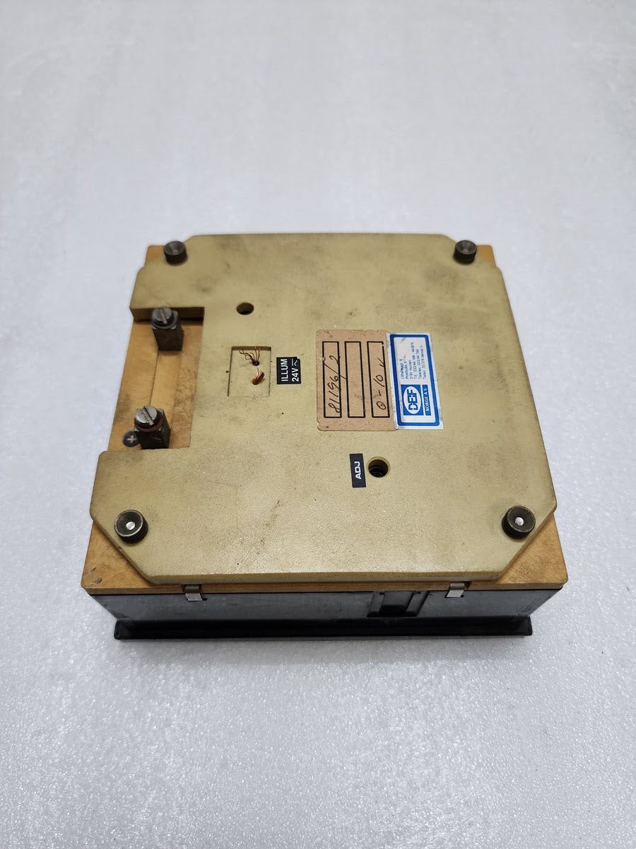 NOR CONTROL 81196/2 RPM METER 0-150 RPM