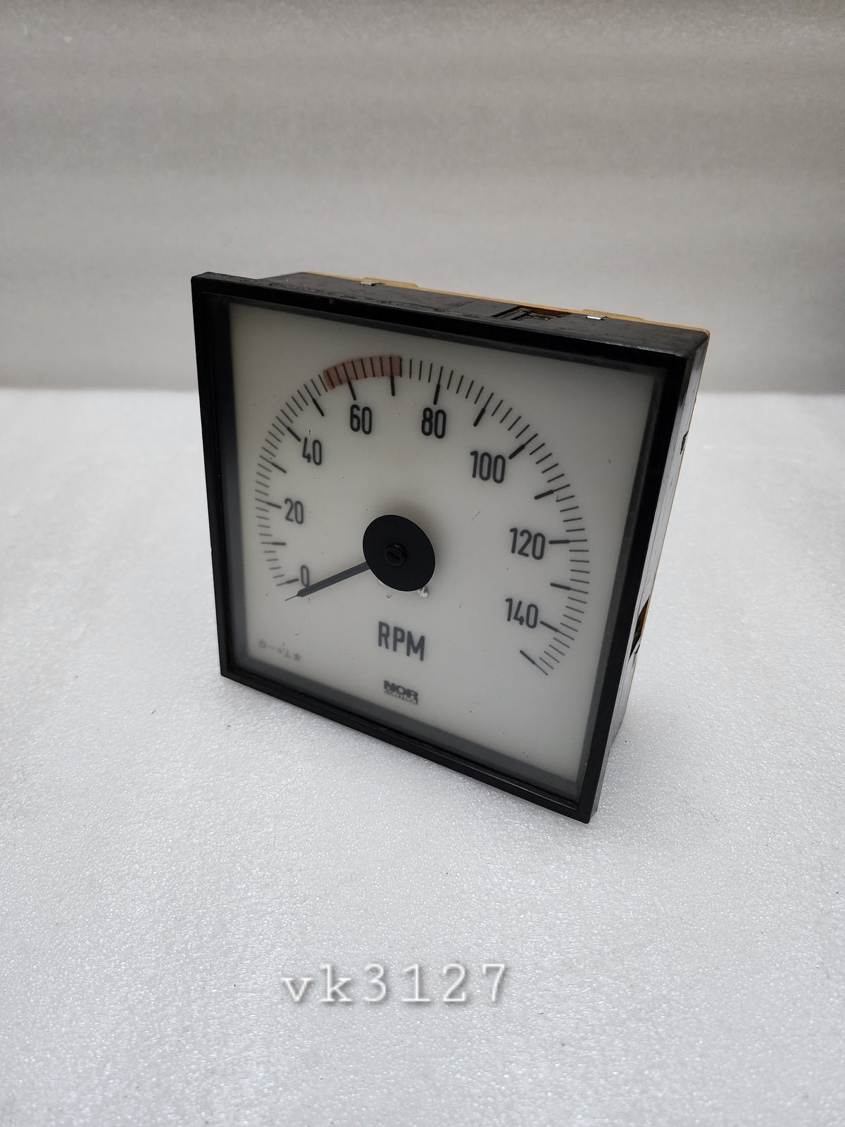 NOR CONTROL 81196/2 RPM METER 0-150 RPM
