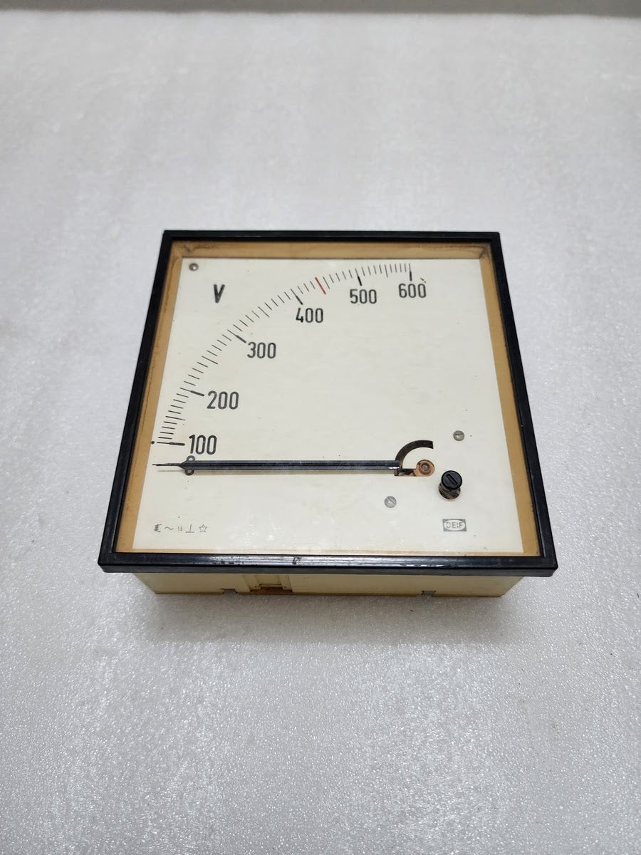 DEIF VOLT METER 0-600V 38548/2