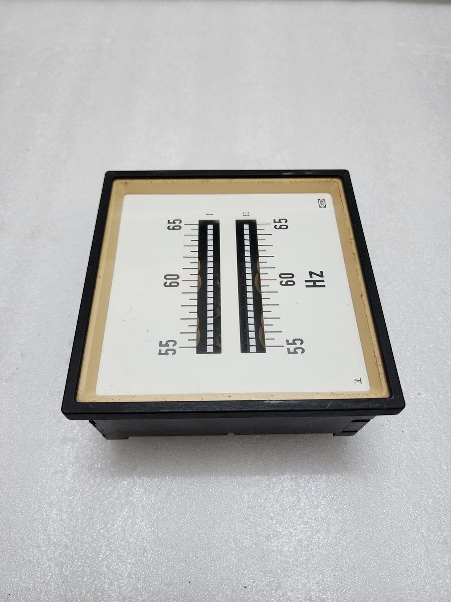 DEIF DOUBLE FREQUENCY METER 55-65Hz 2x21 60611-1