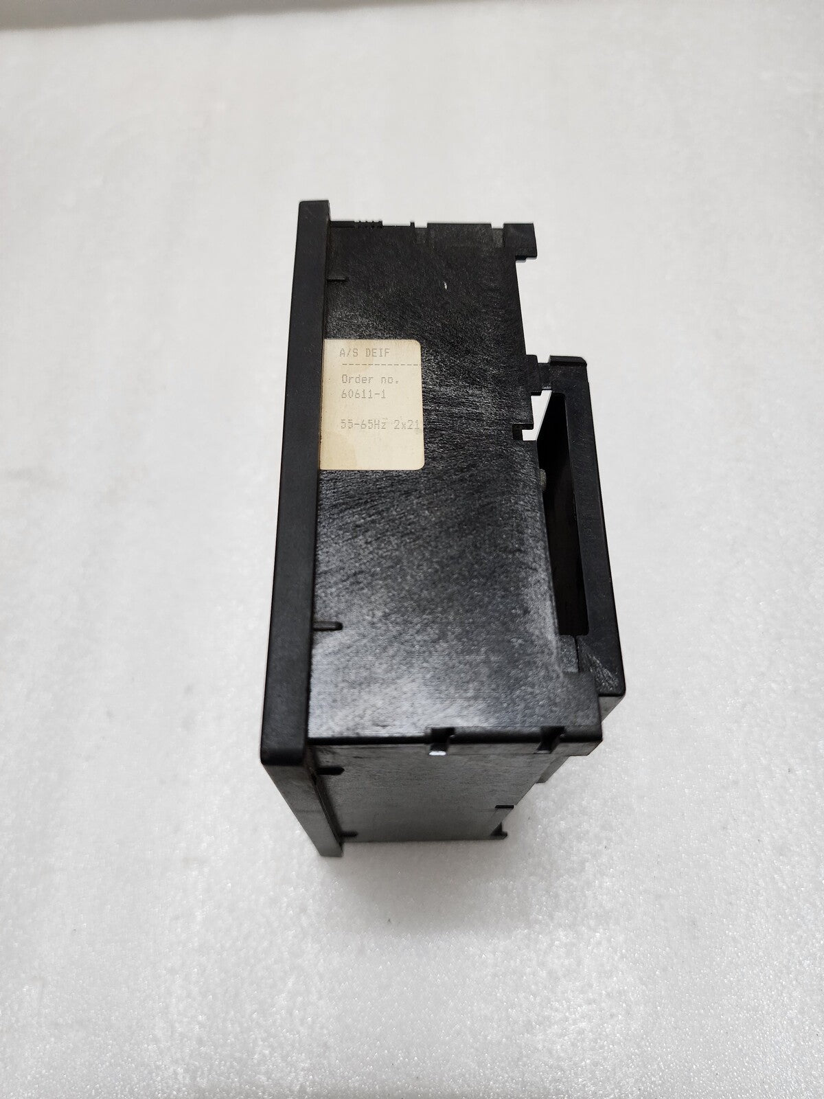 DEIF DOUBLE FREQUENCY METER 55-65Hz 2x21 60611-1