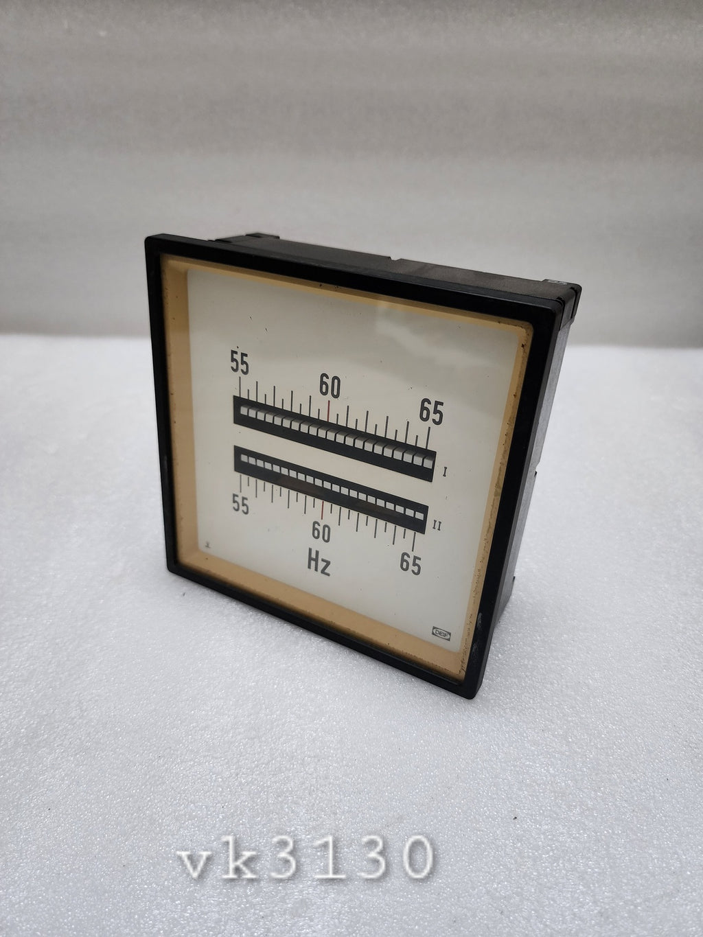DEIF DOUBLE FREQUENCY METER 55-65Hz 2x21 60611-1