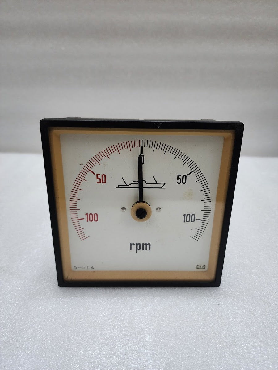 DEIF RPM METER 2.5-0-2.5mA 65260-1 0-100 RPM