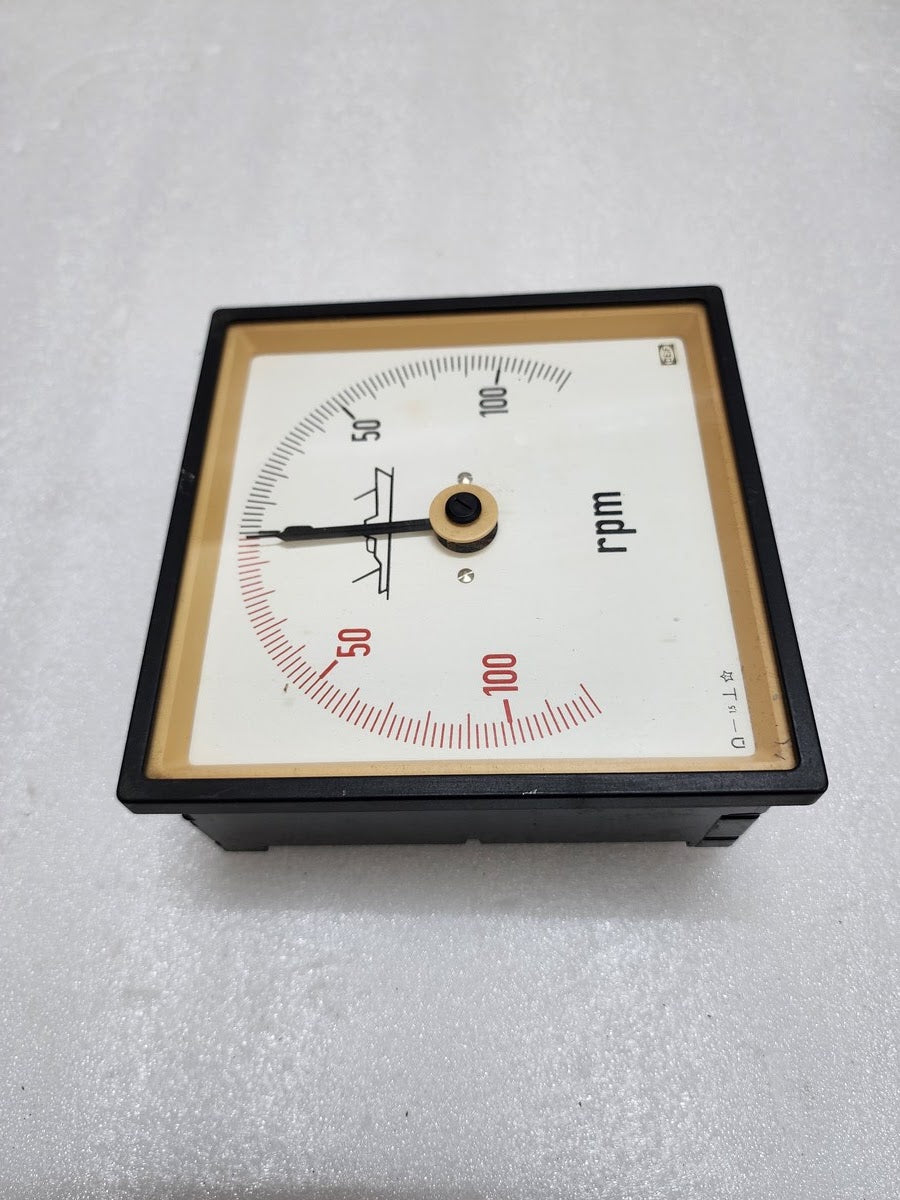 DEIF RPM METER 2.5-0-2.5mA 65260-1 0-100 RPM