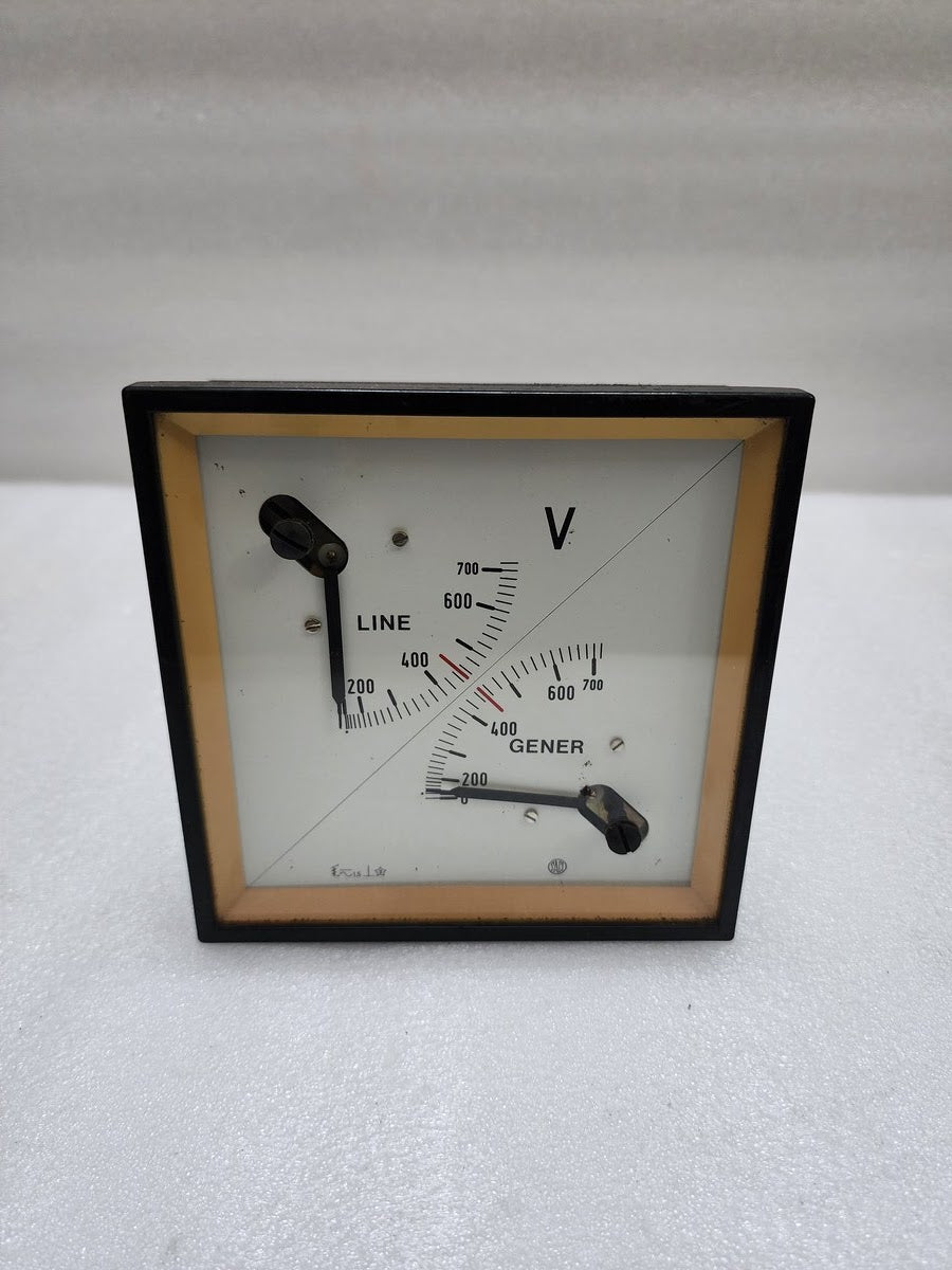 SACI DOUBLE VOLT METER 0-710V