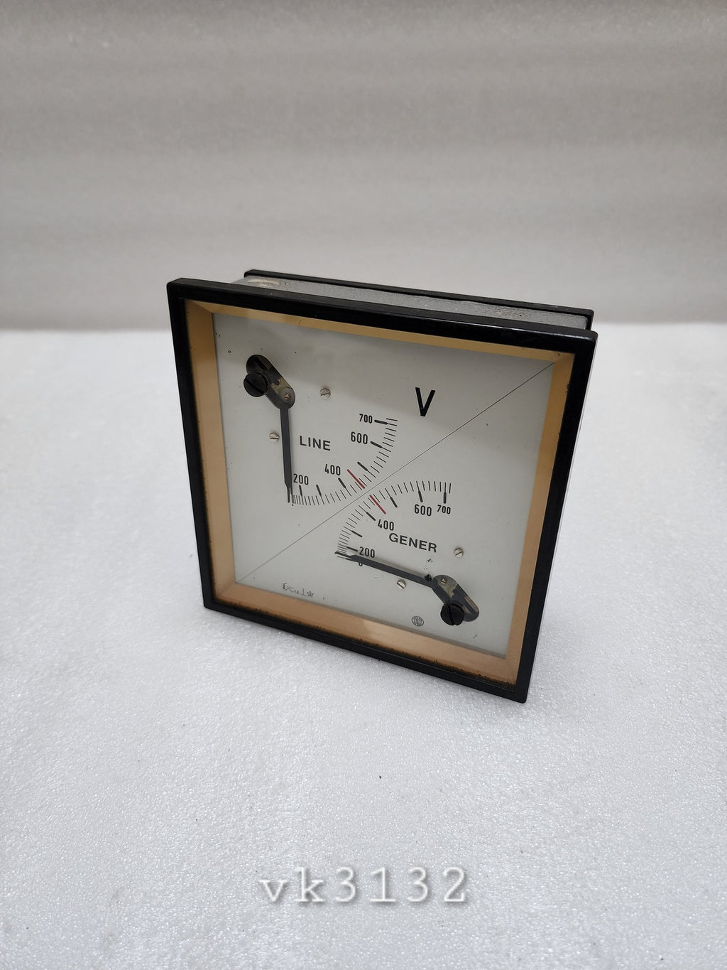 SACI DOUBLE VOLT METER 0-710V