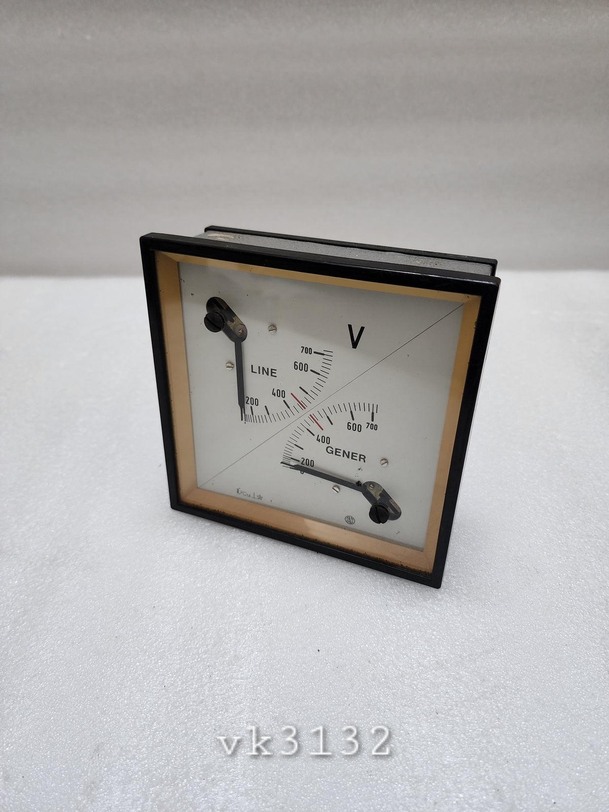 SACI DOUBLE VOLT METER 0-710V