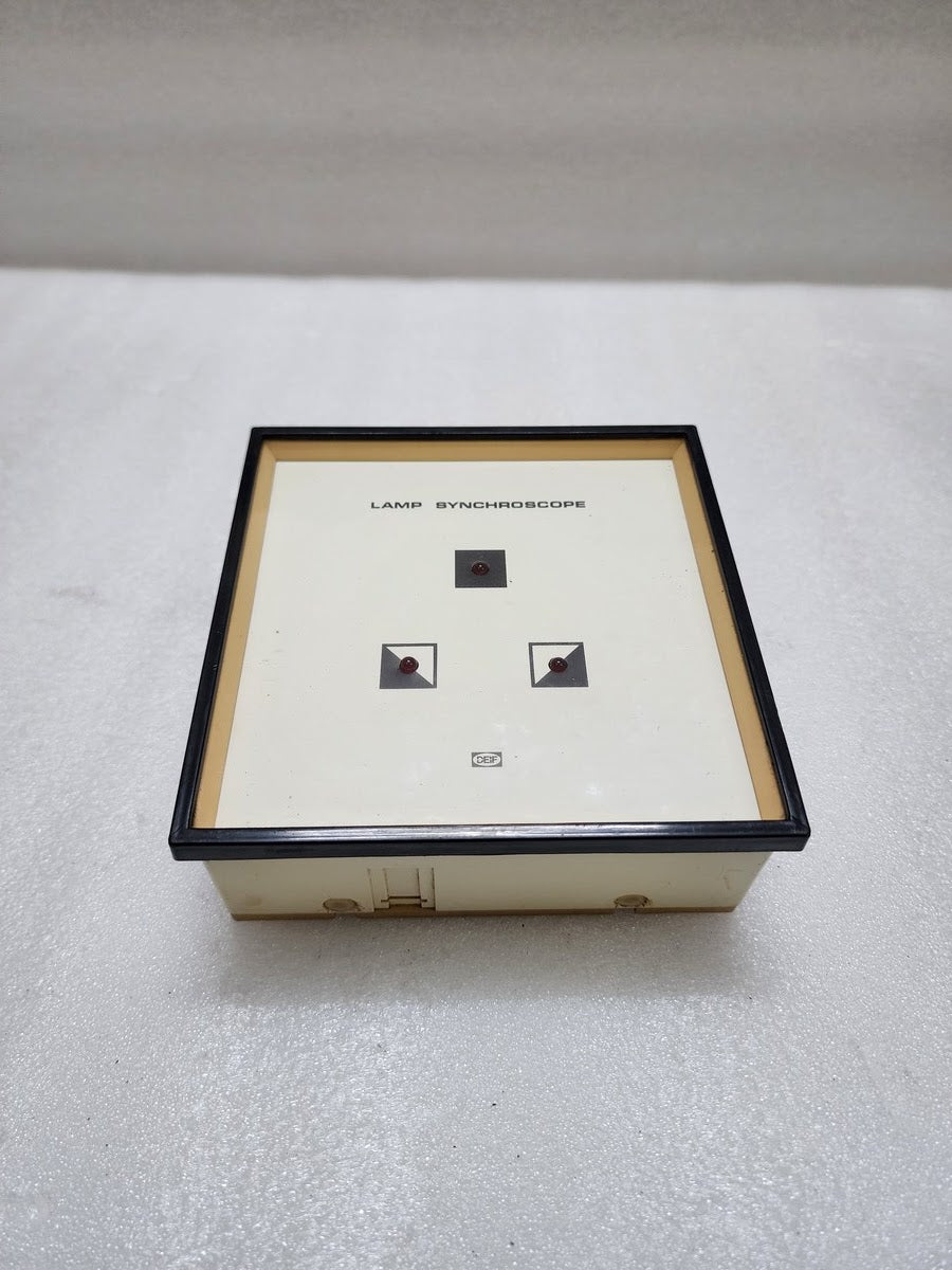DEIF 60611.3 LAMP SYNCHROSCOPE 3 X 380/440VAC