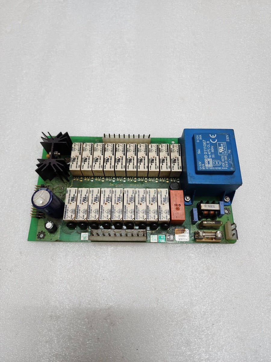 BELGIUM 9712311.2 PCB CARD PRI343000212D