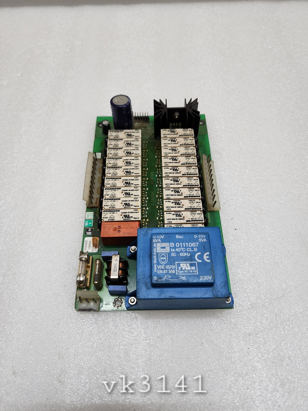 BELGIUM 9712311.2 PCB CARD PRI343000212D