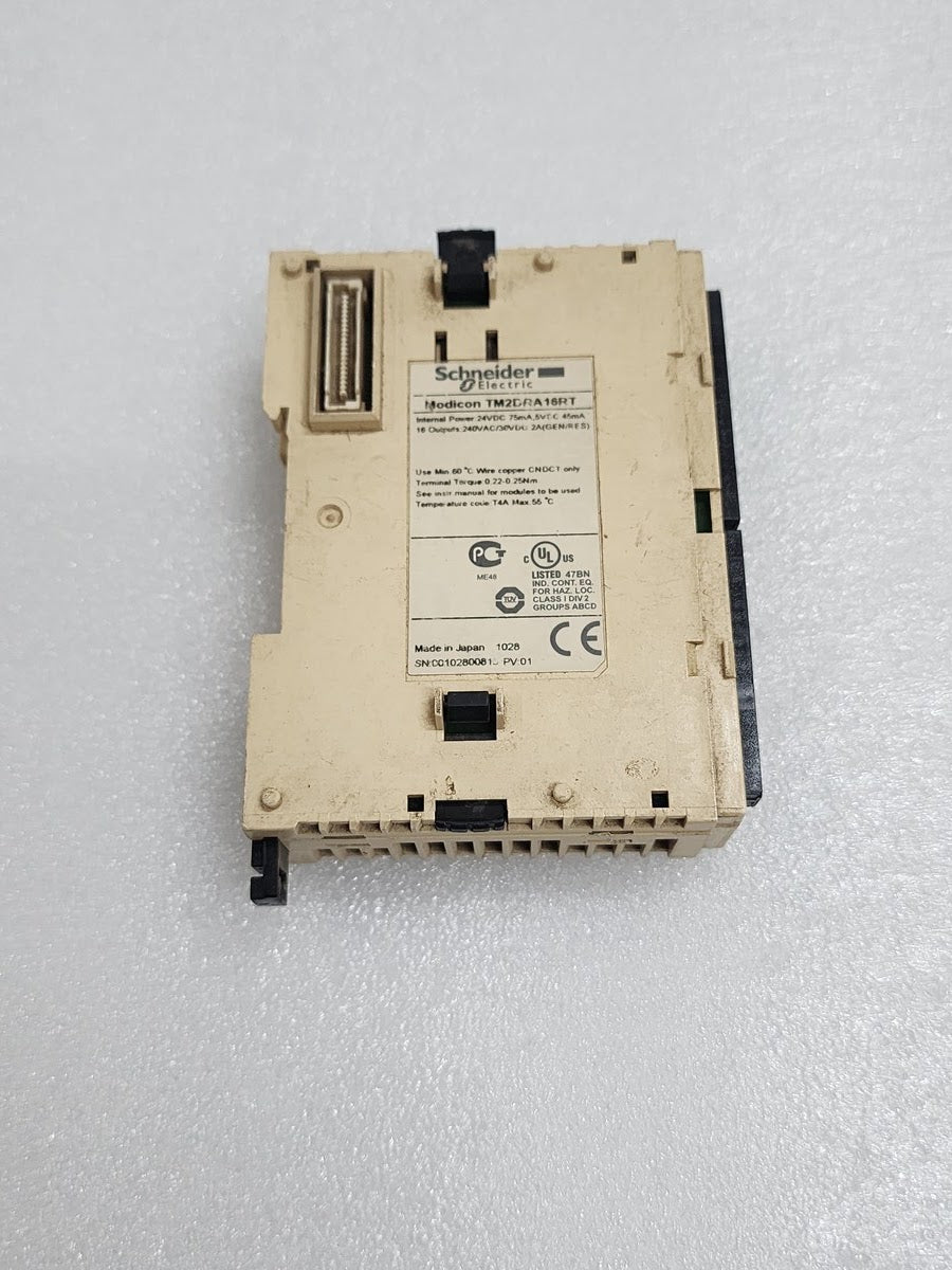 TM2DRA16RT DISCRETE OUTPUT MODULE