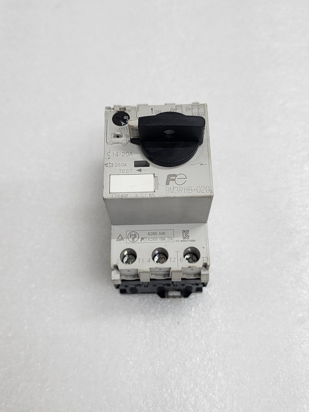 FUJI ELECTRIC BM3RHB-020 MOTOR PROTECTOR 14-20A