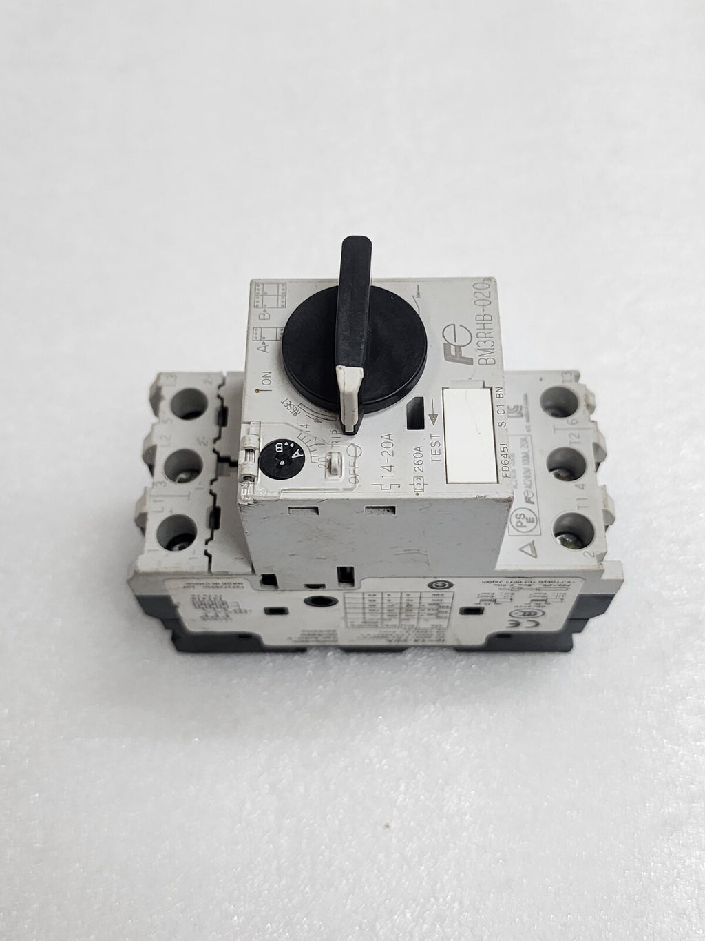 FUJI ELECTRIC BM3RHB-020 MOTOR PROTECTOR 14-20A