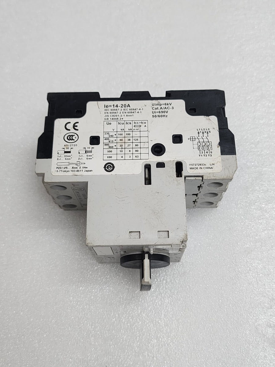 FUJI ELECTRIC BM3RHB-020 MOTOR PROTECTOR 14-20A