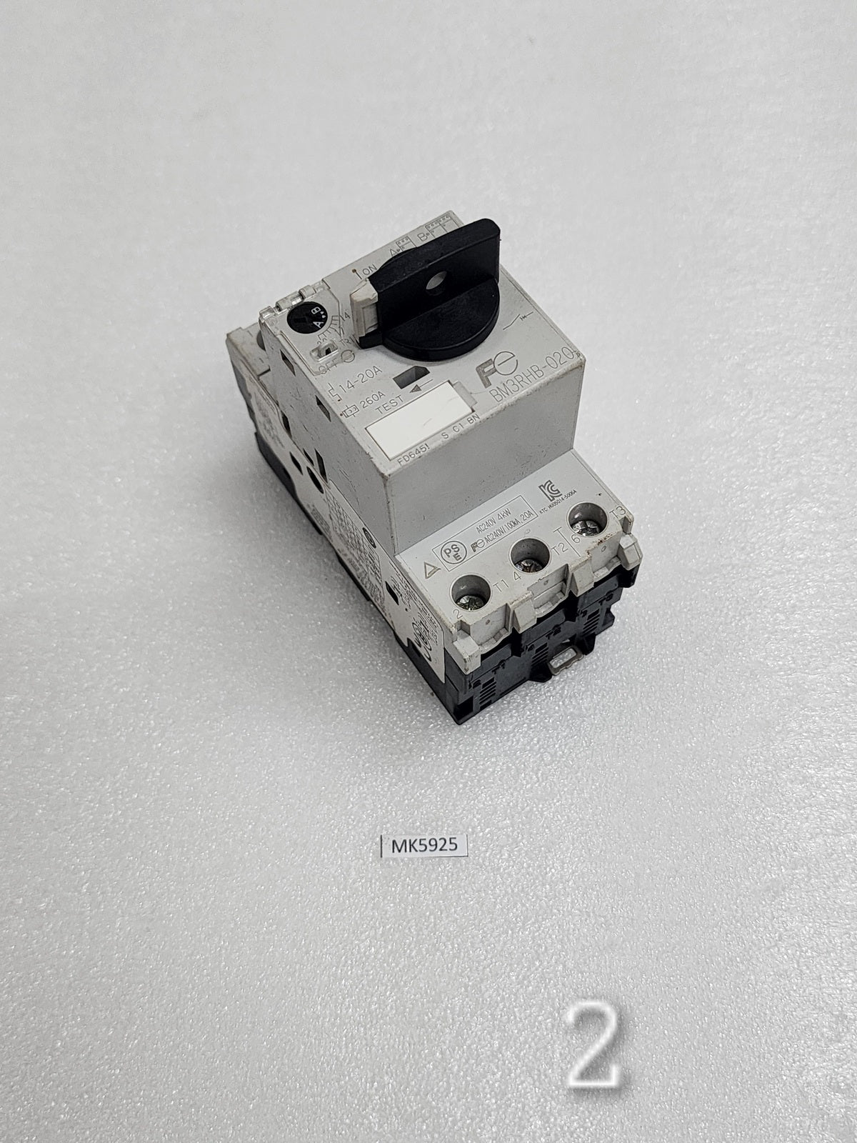 FUJI ELECTRIC BM3RHB-020 MOTOR PROTECTOR 14-20A