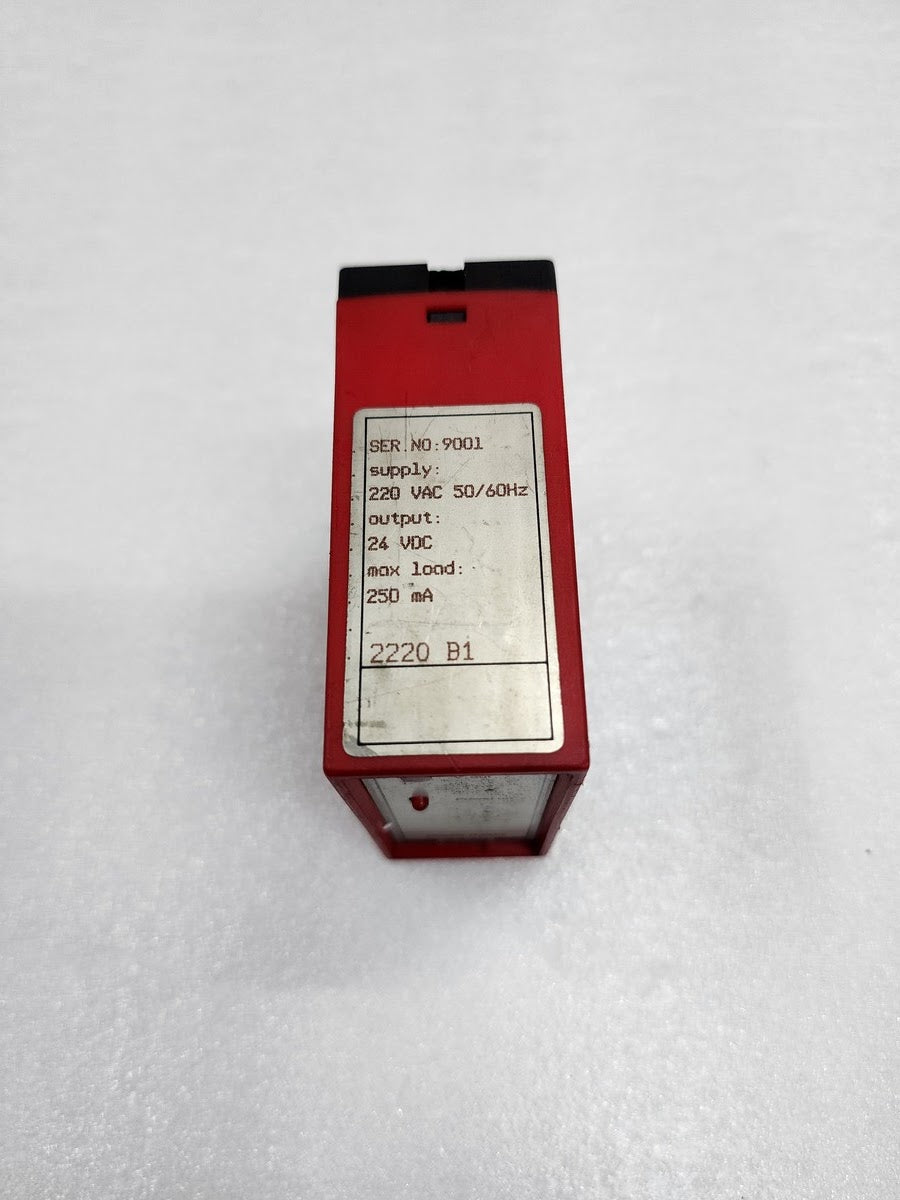 PR ELECTRONICS 2220 POWER SUPPLY 2220-B1 220VAC