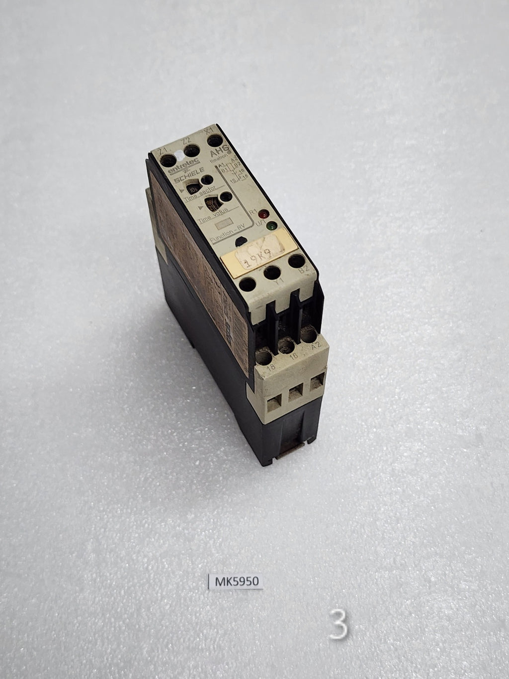SCHIELE ENTRELEC 2.430.113.01 AHS TIMETRON OFF DELAY TIMER
