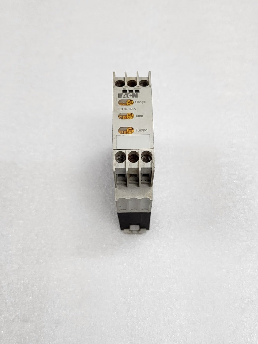 EATON ETR4-69-A MULTIFUNCTION ELECTRONIC TIMING RELAY 24-240VAC-DC