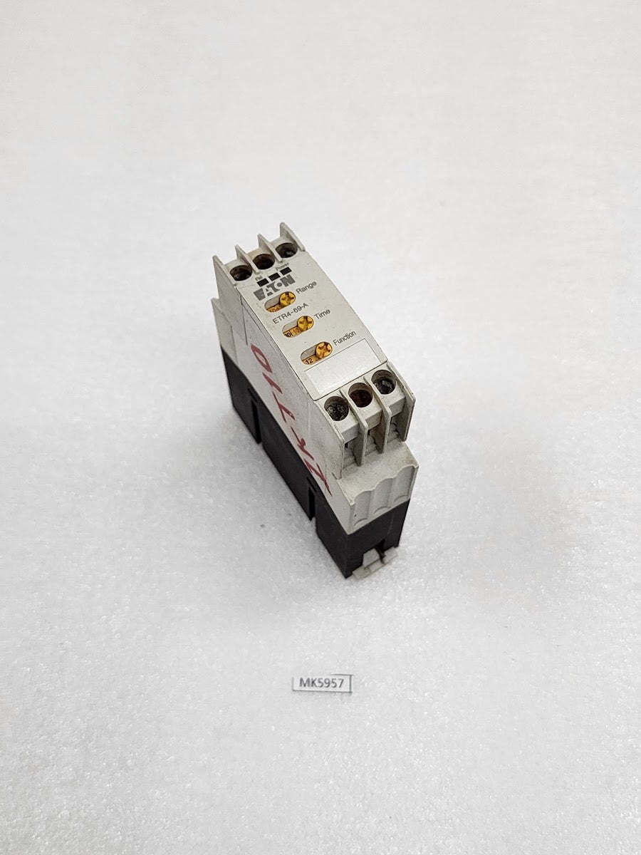 EATON ETR4-69-A MULTIFUNCTION ELECTRONIC TIMING RELAY 24-240VAC-DC