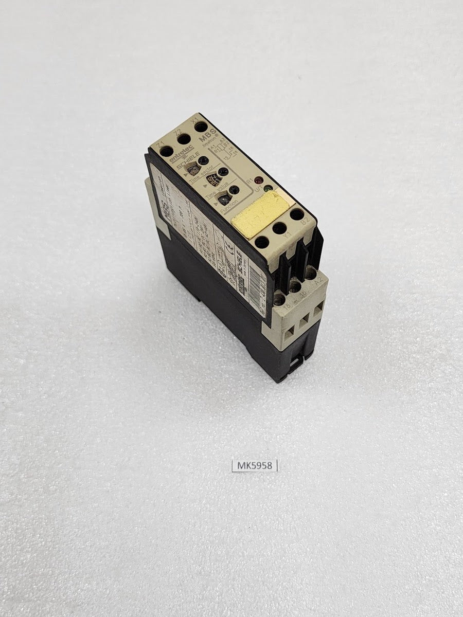 ENTRELEC SCHIELE MBS TIMETRON MULTIFUNCTION TIMER 2.430.013.01 110-240VAC/24V AC