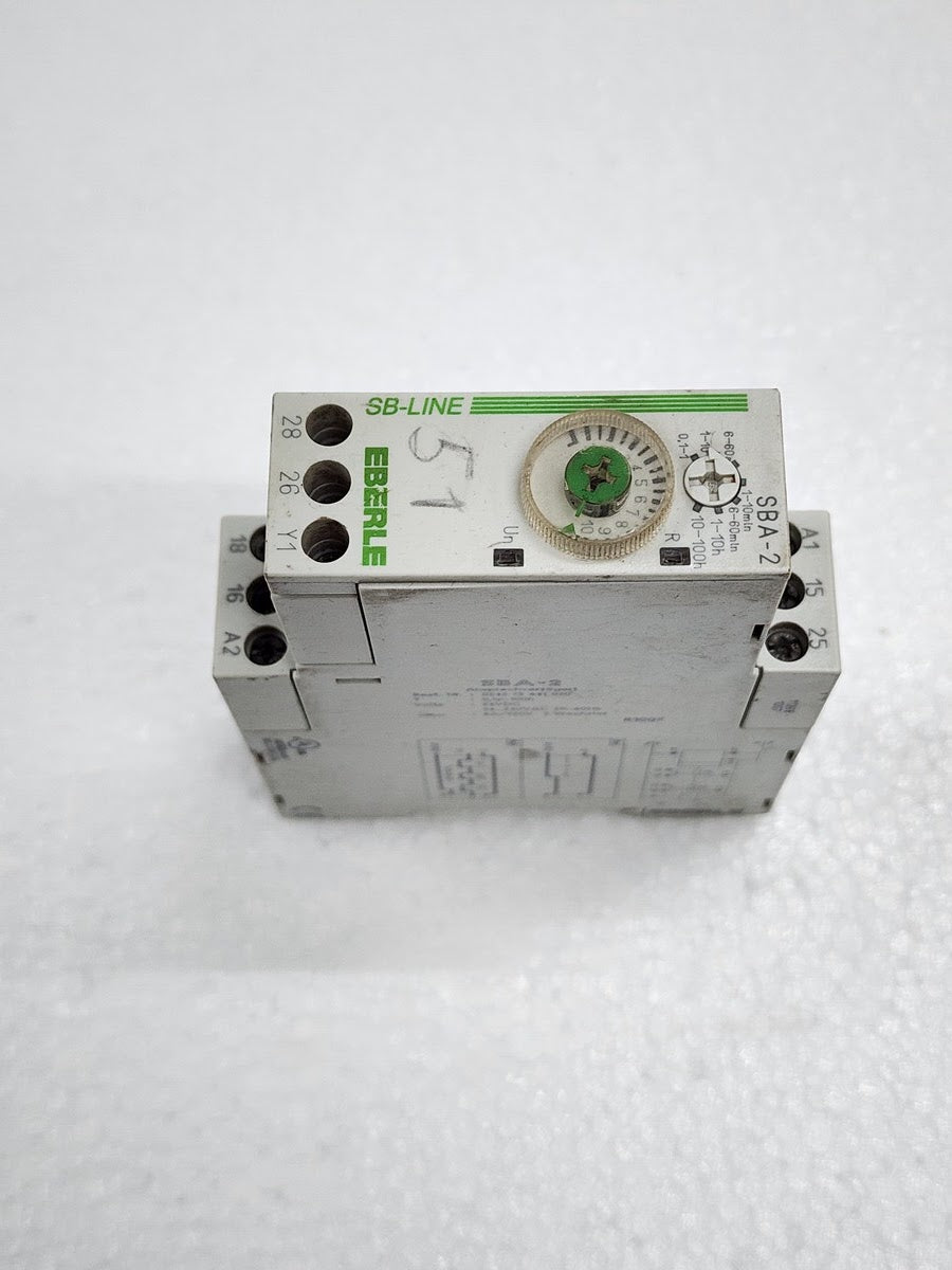 EBERLE SBA-2 TIMER RELAY 0545 13 641 020 24VDC / 24-240VAC