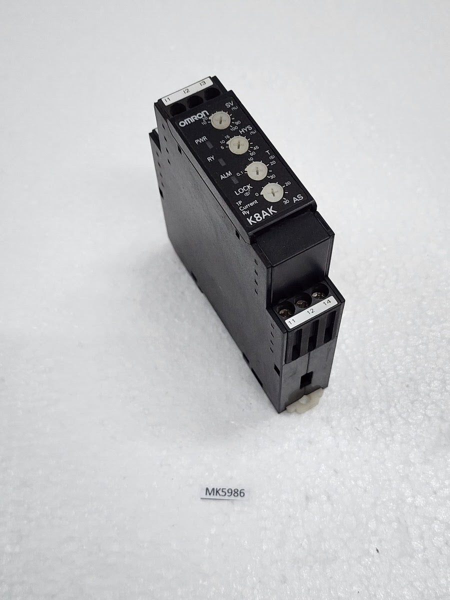 OMRON K8AK-AS2 MEASURING & MONITORING RELAYS 24VAC/DC
