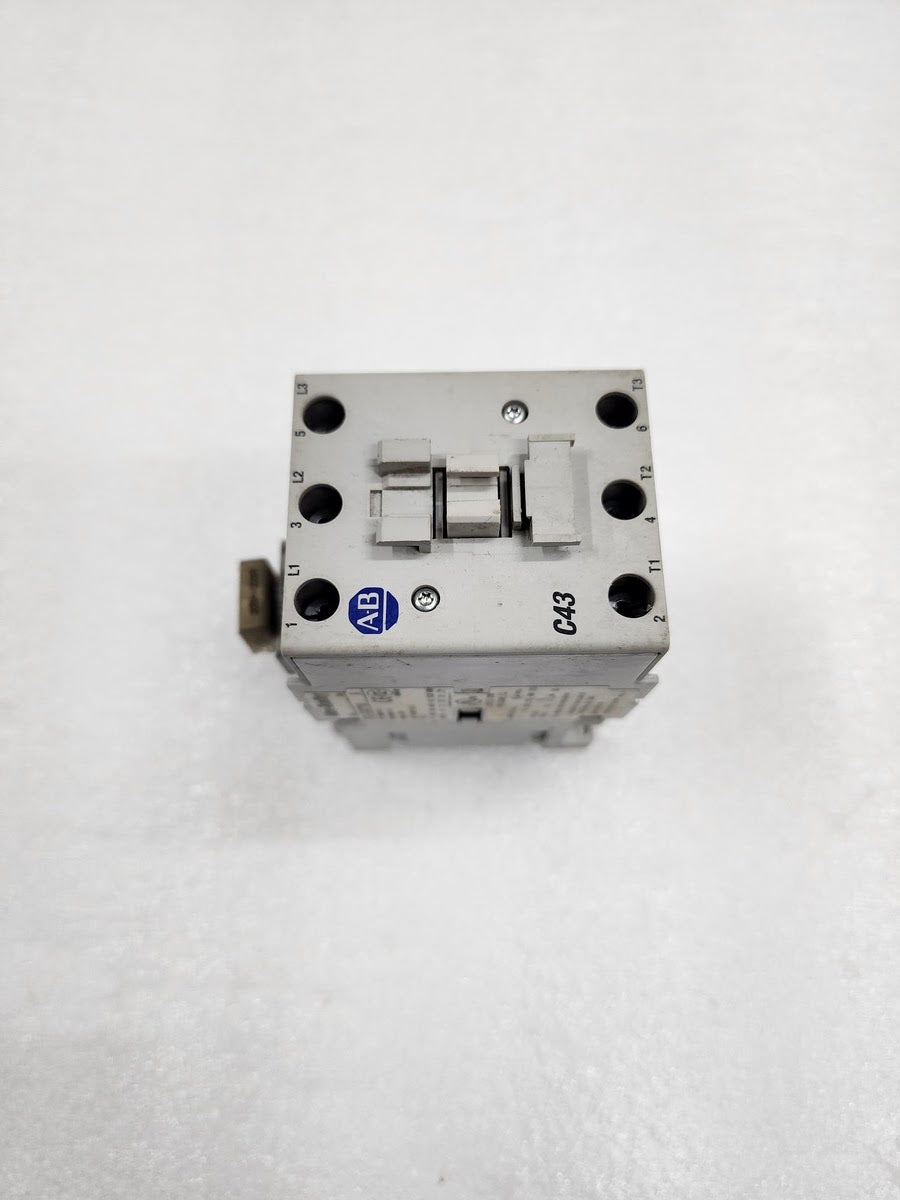 ALLEN BRADLEY CAT 100-C43-00 SER A MAGNETIC CONTACTOR COIL VOLTAGE 24VAC