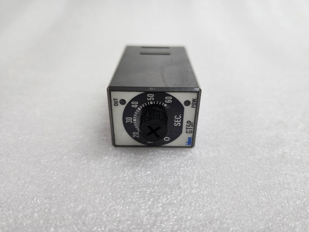 IDEC GT5P-N ELECTRONIC TIMER 200-240VAC 0-60SEC