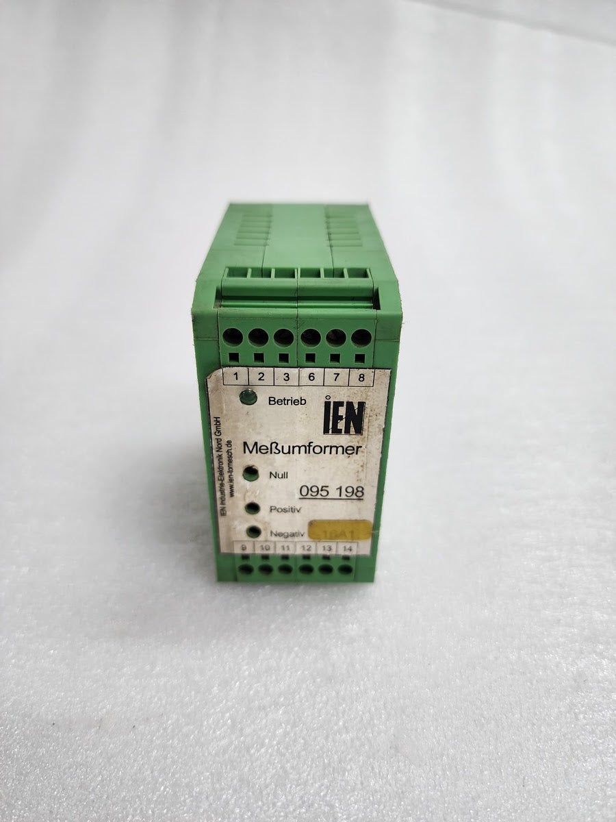 IEN INDUSTRIE ELEKTRONIK NORD 095 198 MEBUMFORMER