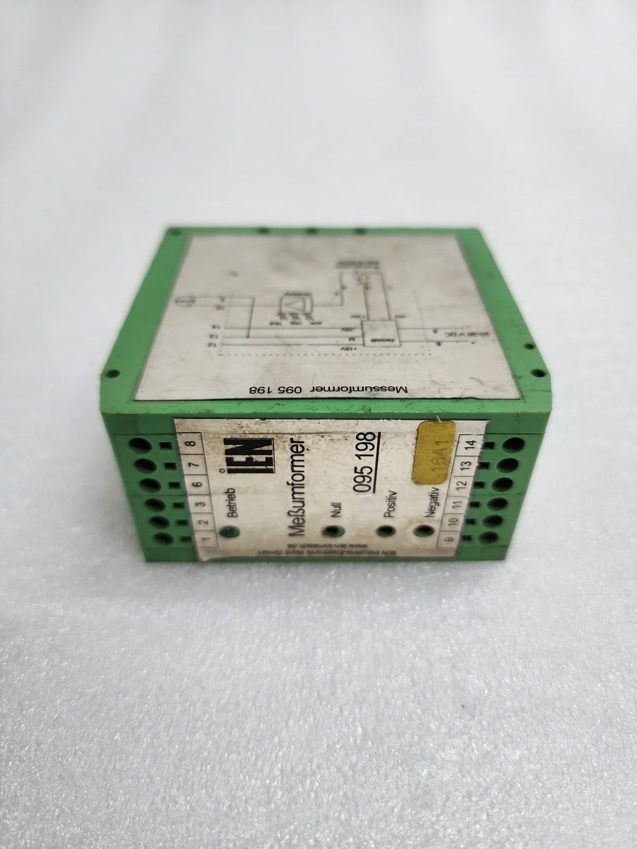 IEN INDUSTRIE ELEKTRONIK NORD 095 198 MEBUMFORMER