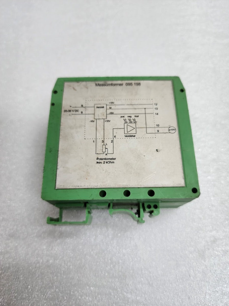 IEN INDUSTRIE ELEKTRONIK NORD 095 198 MEBUMFORMER