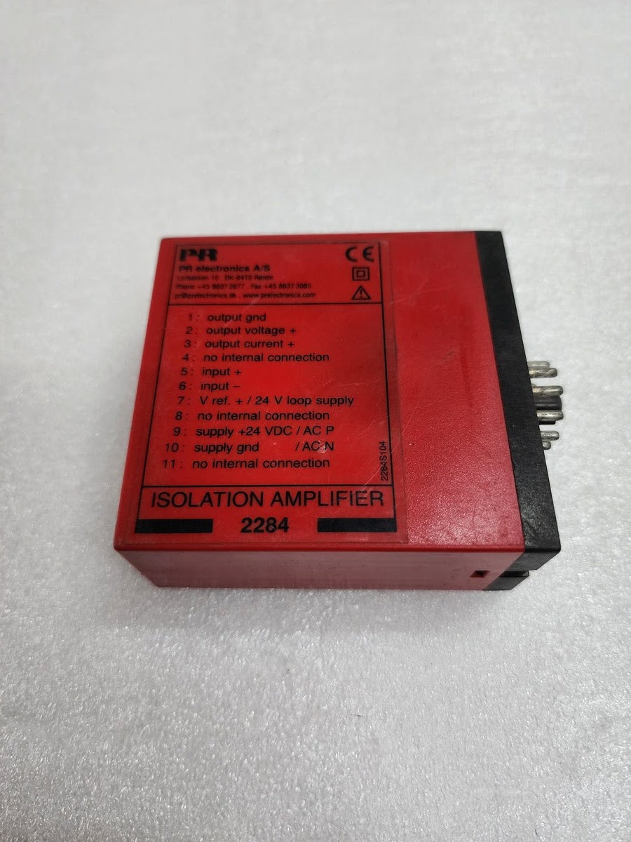 PR ELECTRONIC 2284 ISOLATION AMPLIFIER 24VDC