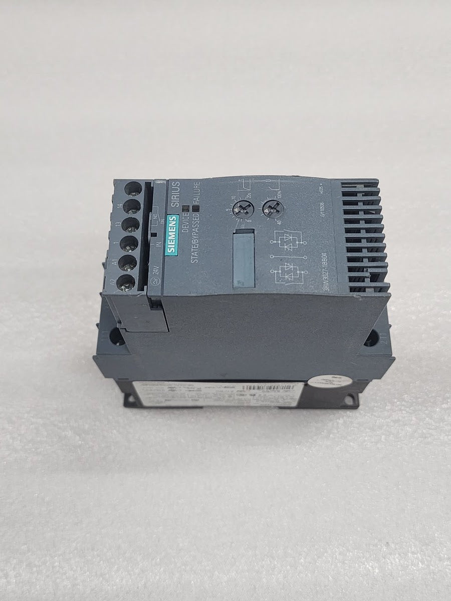 SIEMENS 3RW3027-1BB04 AC SEMICONDUCTER MOTOR STARTER 32A 15KW/400V