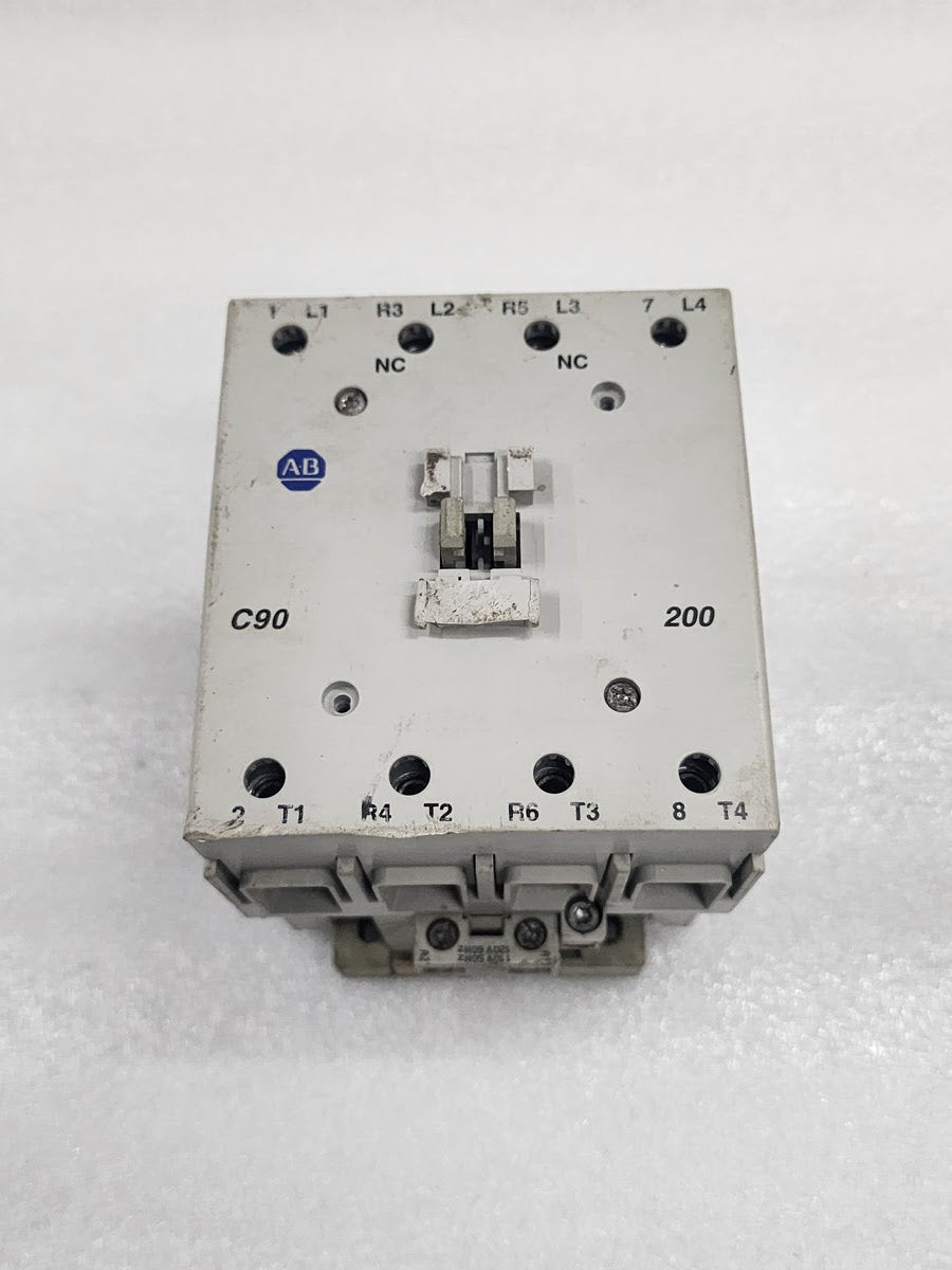 ALLEN BRADLEY CAT 100-C90-200 SER A MAGNETIC CONTACTOR COIL VOLTAGE 110-120V
