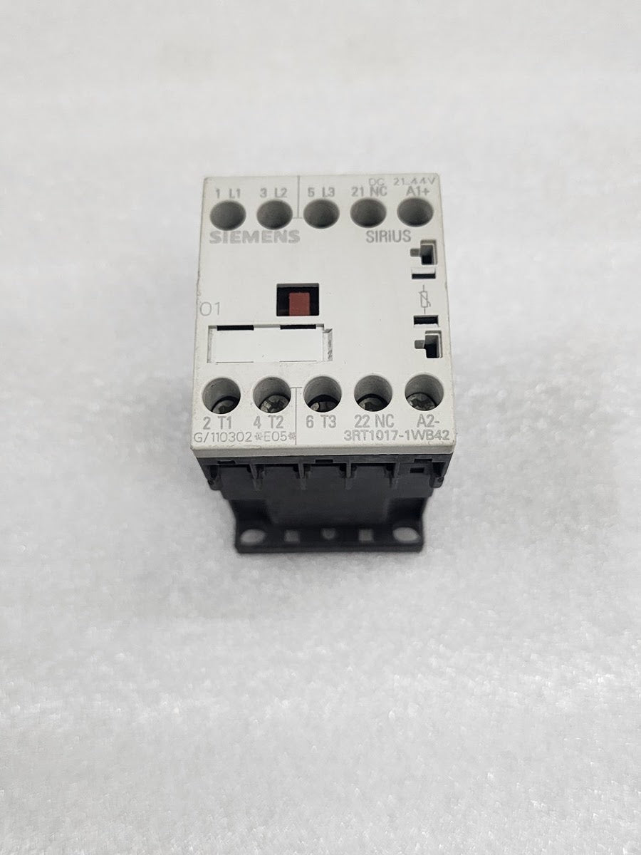 SIEMENS 3RT1017-1WB42 MAGNETIC CONTACT 5.5KW 400-690V
