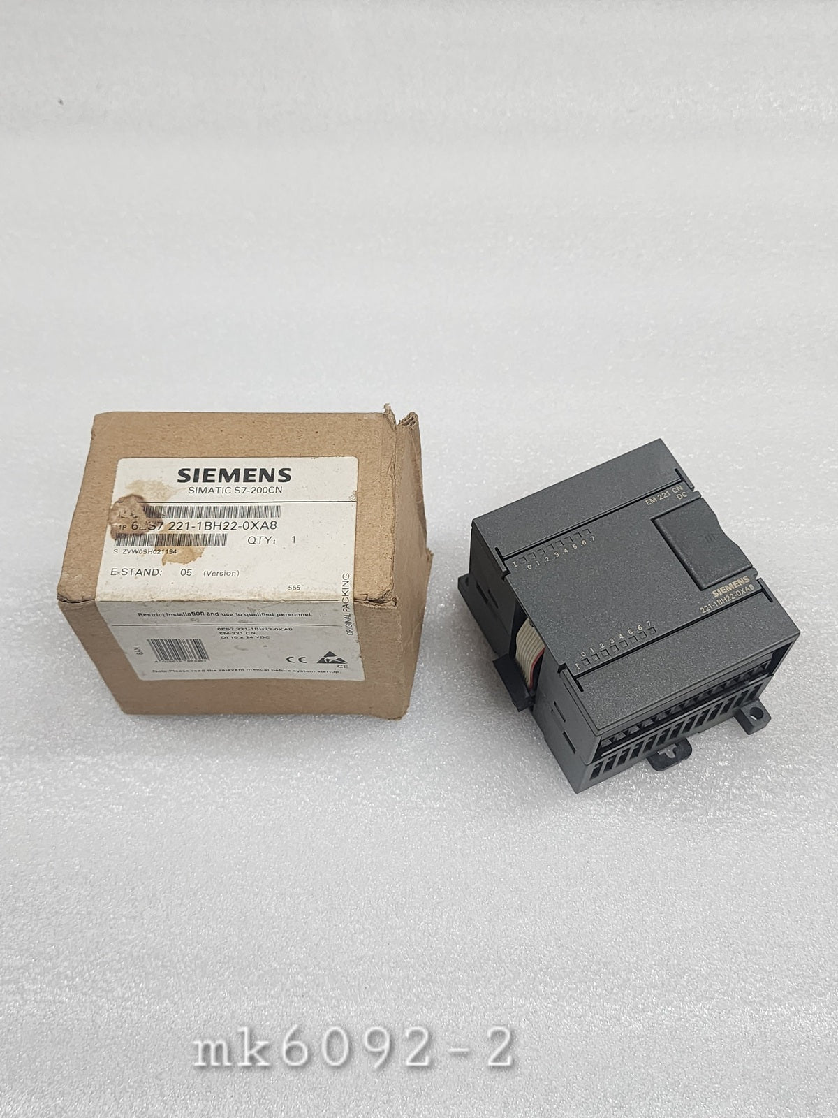 SIEMENS 6ES7 221-1BH22-0XA8 DIGITAL INPUT MODULE S7-200CN
