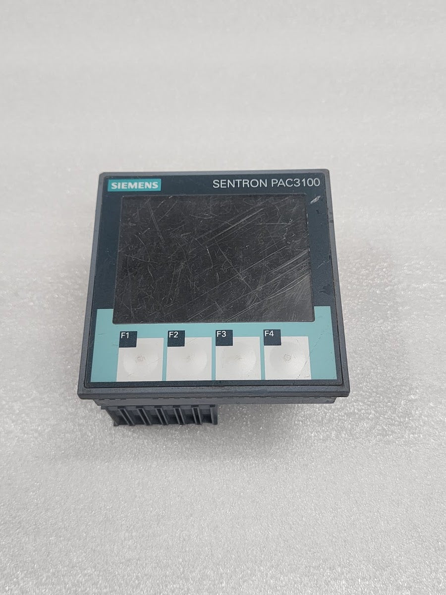SIEMENS PAC3100 POWER METER 7KM3133-0BA00-3AA0 100-240VAC/110-250VDC