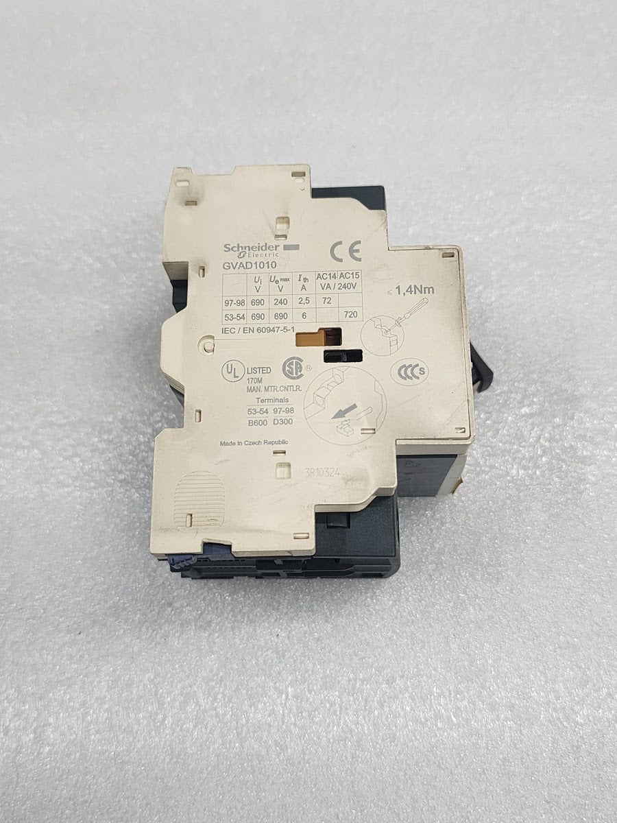GV2ME14 MOTOR CIRCUIT BREAKER 6-10A