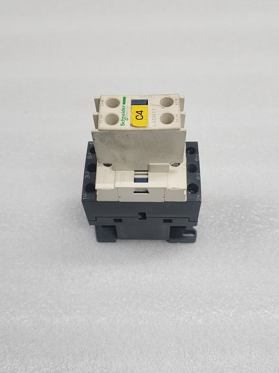 LC1D09 CONTACTOR LADN11 AUX CONTACT BLOCK