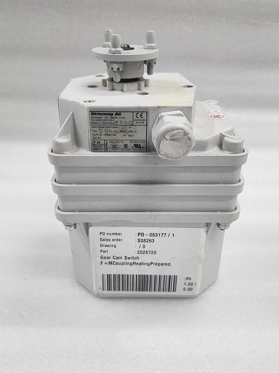 STROMAG AG 155527/60 GEAR LMIT SWITCH 51_323_BM2Z_499_G