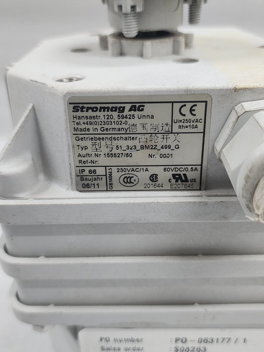 STROMAG AG 155527/60 GEAR LMIT SWITCH 51_323_BM2Z_499_G