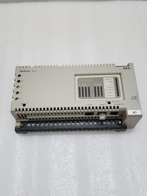 110 CPU 512 00 PLC CONTROLLER MICRO CPU DC PS DC IN REL