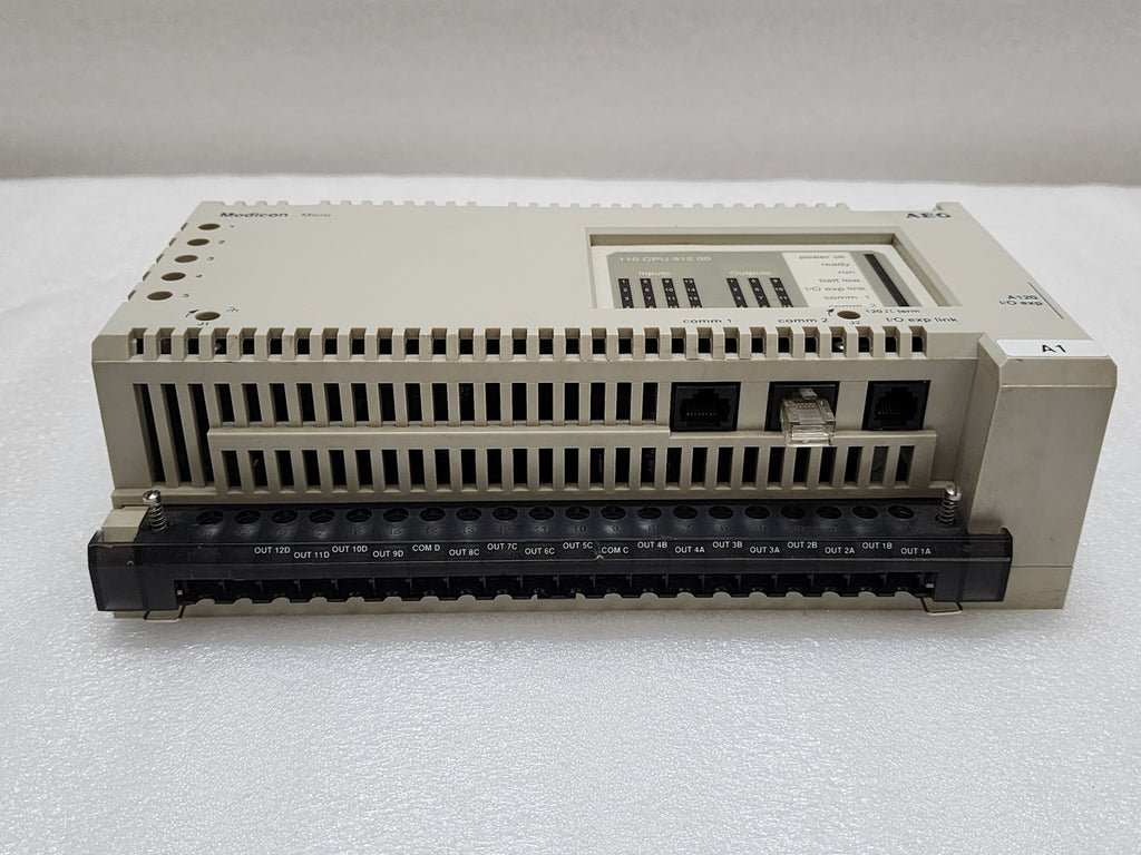 110 CPU 512 00 PLC CONTROLLER MICRO CPU DC PS DC IN REL