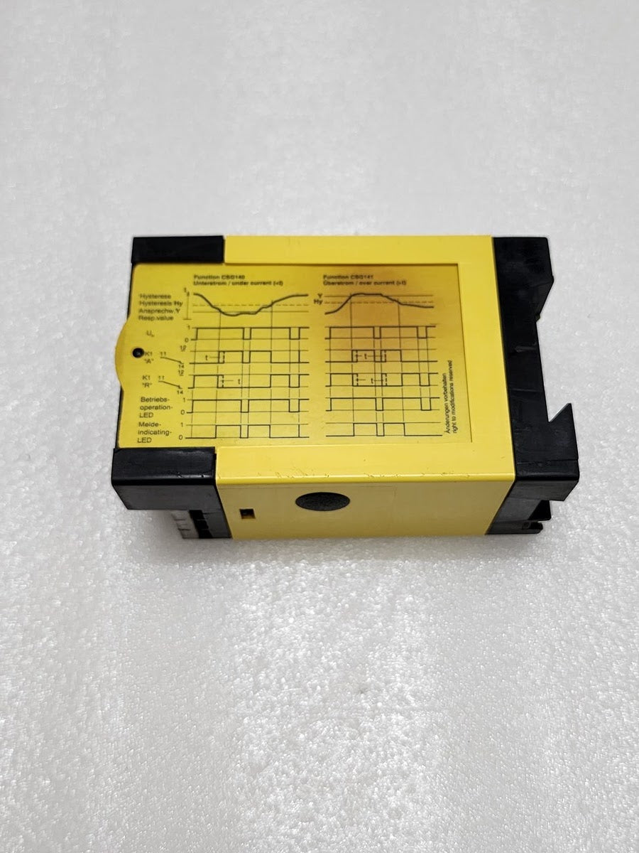 BENDER CSG 141 OVERLOAD RELAY 943607 85-275V AC