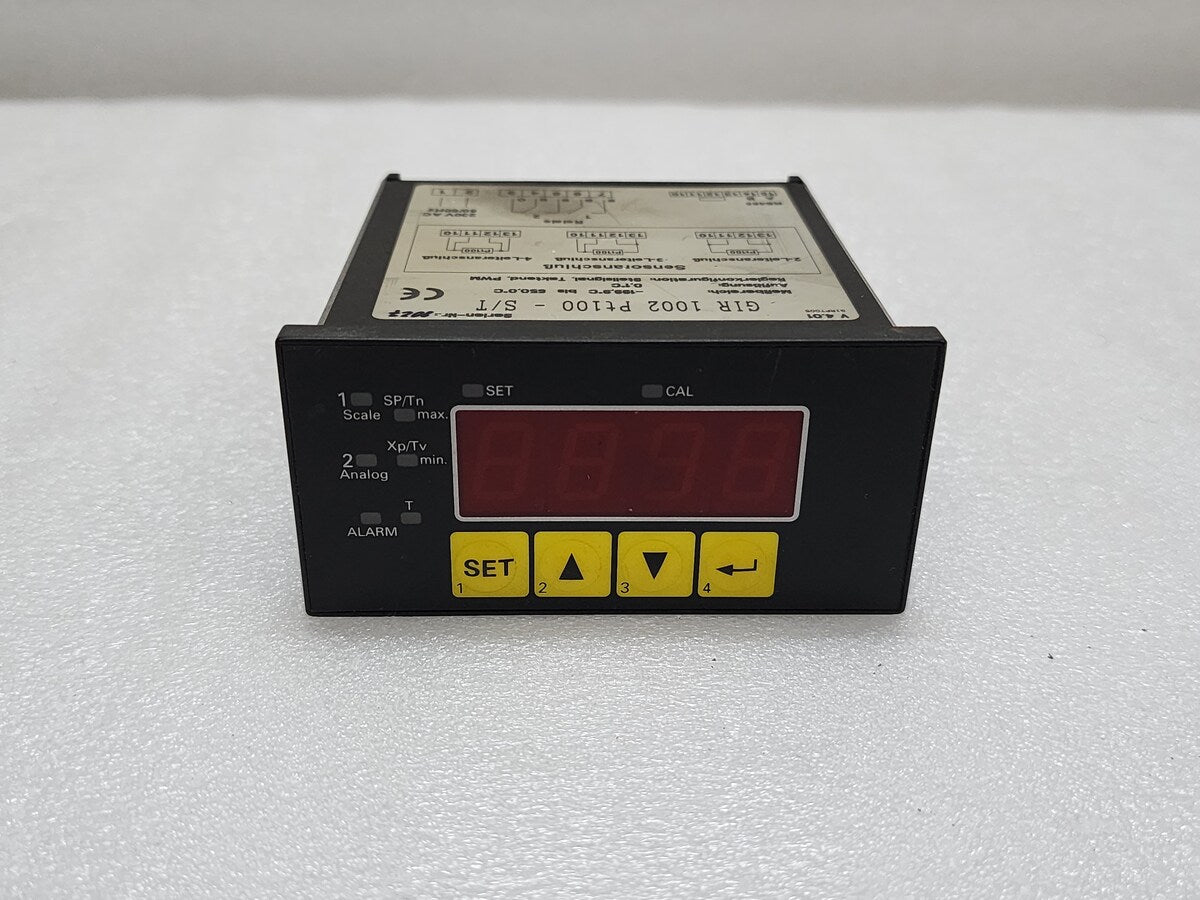 GREISINGER ELECTRONIC GIR 1002 PT100 - S/T TEMPERATURE CONTROLLER 230VAC